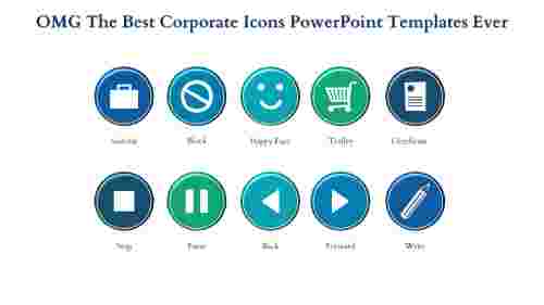 corporate powerpoint templates-OMG The Best CORPORATE POWERPOINT TEMPLATES Ever-Blue-10-Style-5